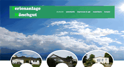 Desktop Screenshot of ferienanlage-moenchgut.de